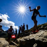 Image d'illustration - Des participants en action lors de la course Sierre-Zinal en 2018